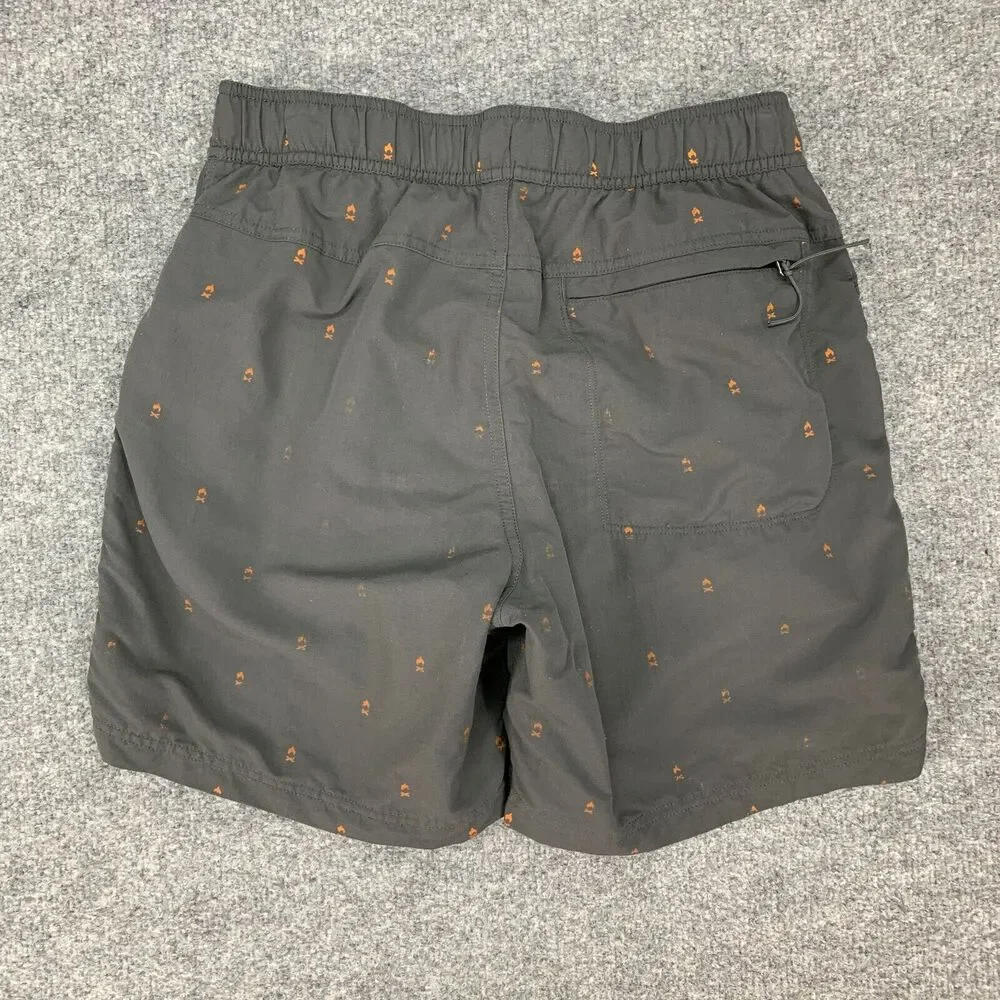 The North Face Swim Trunk Men S Small Campfire Print Brief Lined Beach Shorts